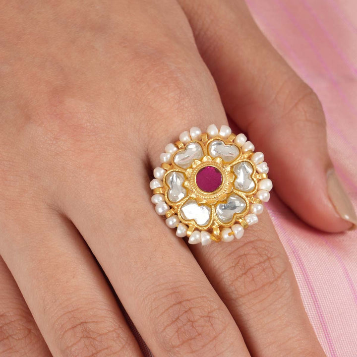 Tarasha Kundan Ring