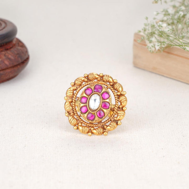 Rexalin Kundan Ring