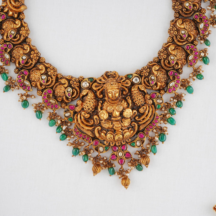 Ghazal Kundan Short Necklace