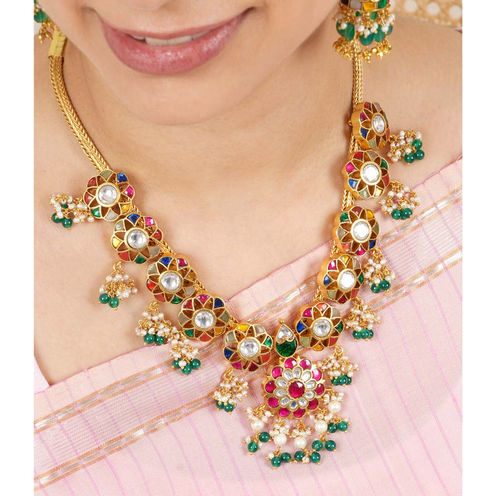 Natric Navarathna Necklace