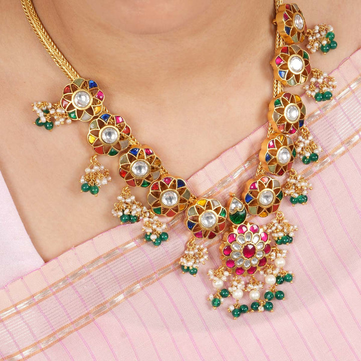 Natric Navarathna Necklace