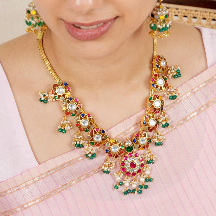 Natric Navarathna Necklace