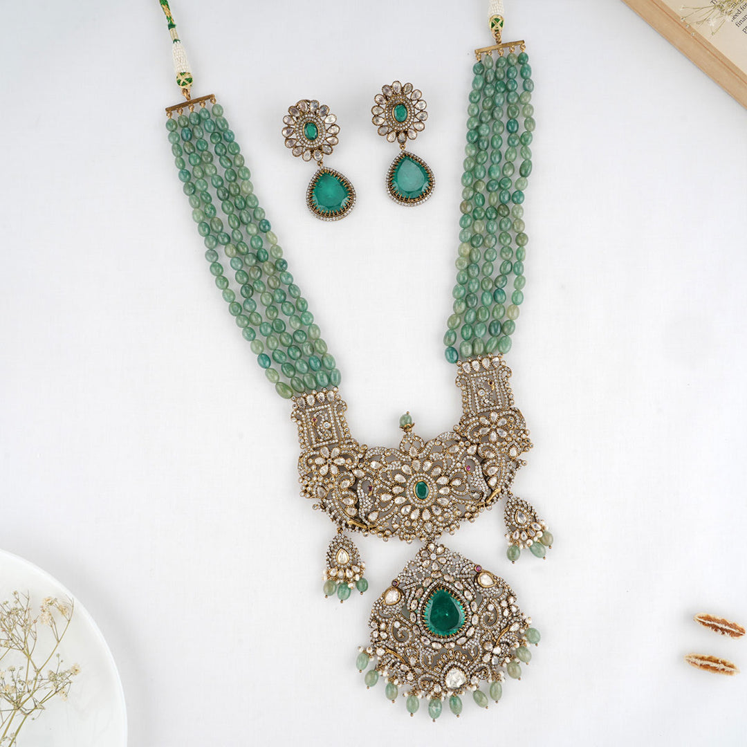 Celestial Victorian Long Necklace Set