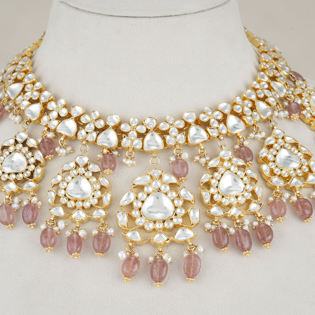 Athidhi Kundan Necklace Set