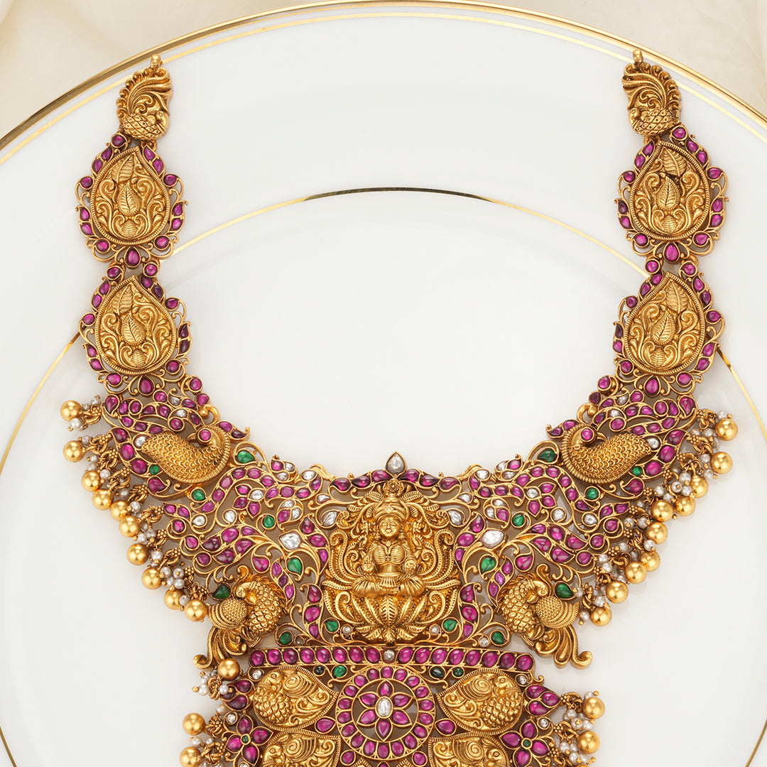 Haasini Deep Nagas Necklace