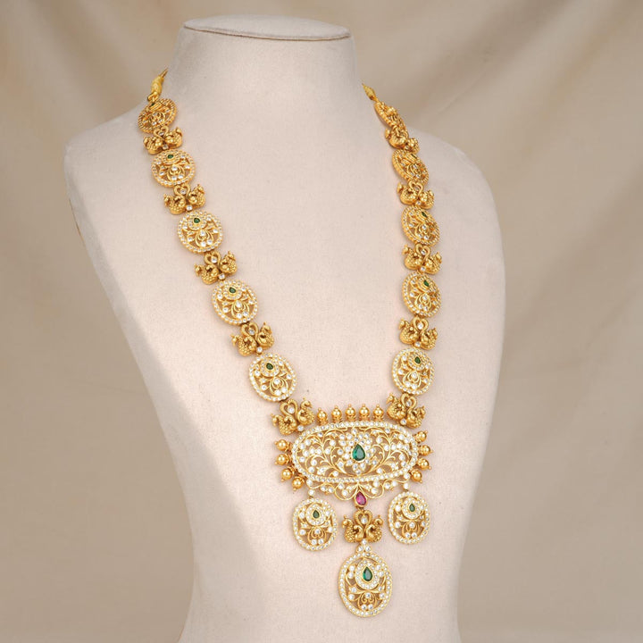 Anushra Stone Necklace Set