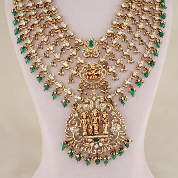 Ramar Pattabishega Victorian Necklace Set