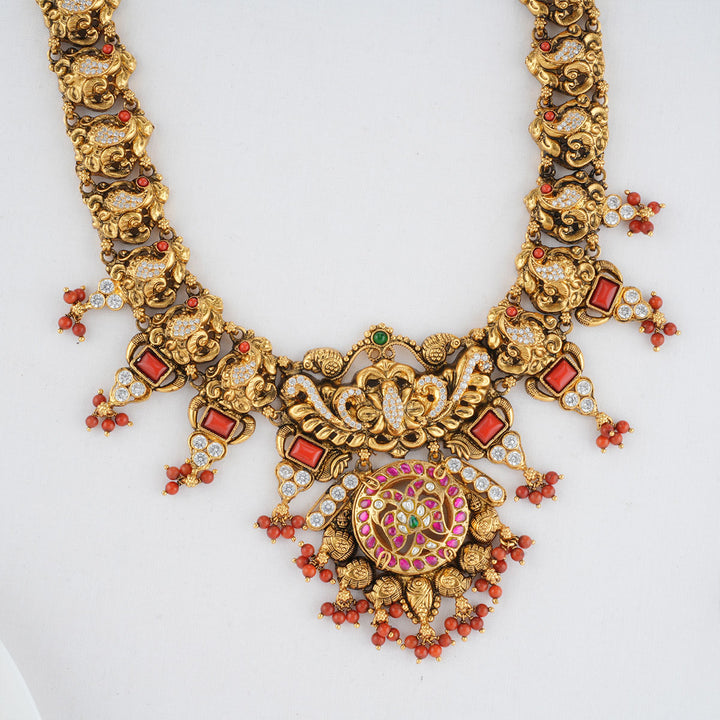 Tanishka Coral Nagas Necklace