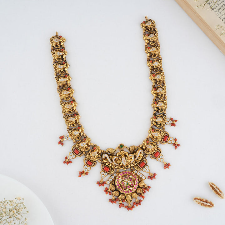 Tanishka Coral Nagas Necklace