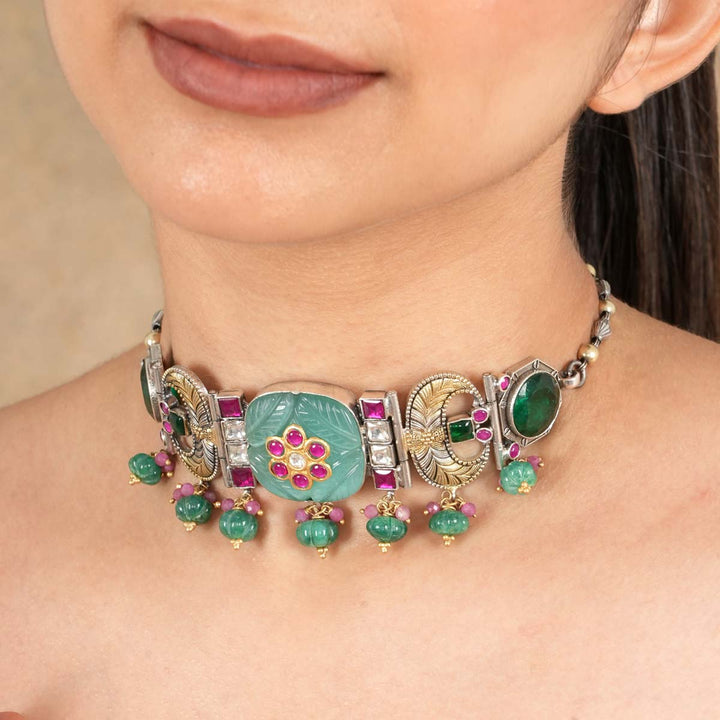 Sattva Dual Tone Choker