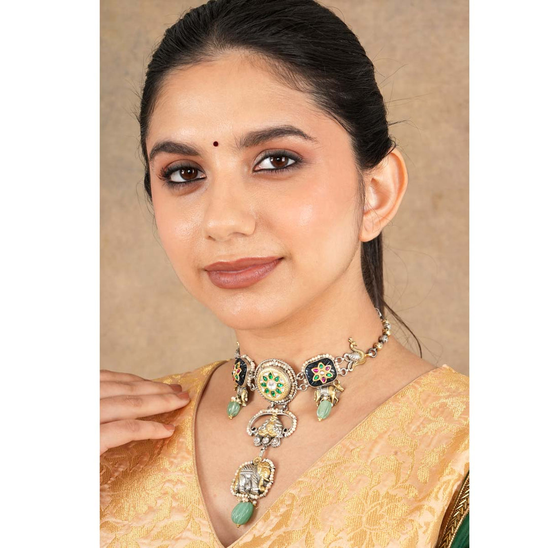 Shraddha Dual Tone Choker