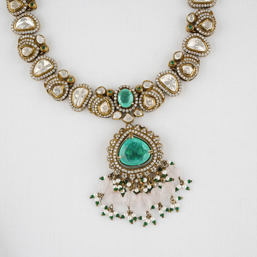 Rithunika Victorian Necklace Set