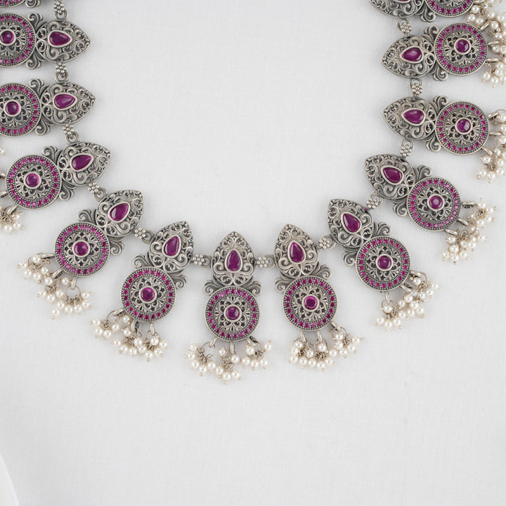 Taasha Oxidised Necklace