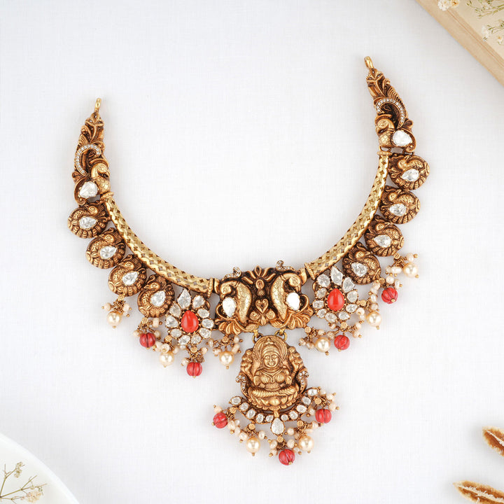 Wondrous Deep Nagas With Coral Necklace