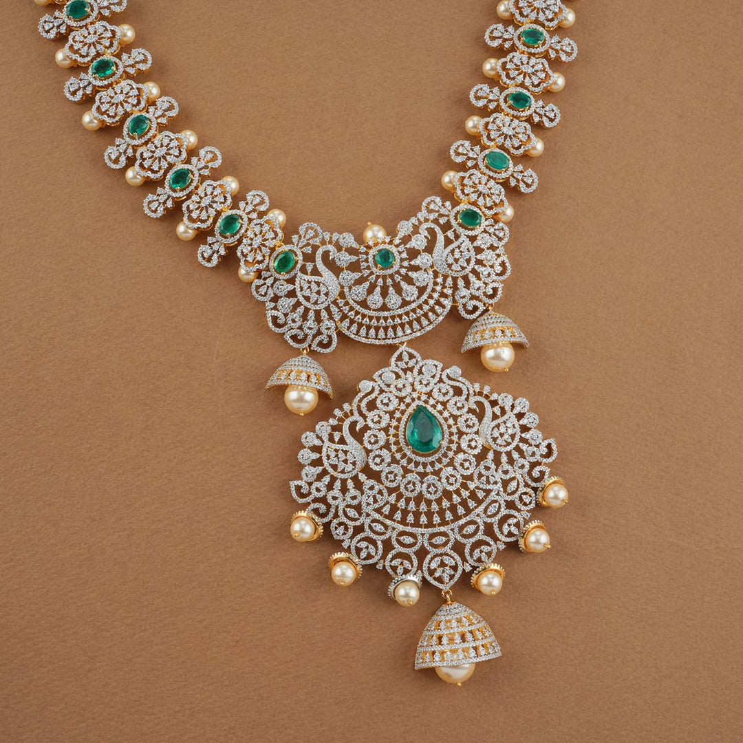 Oviyana Long Avikam Necklace