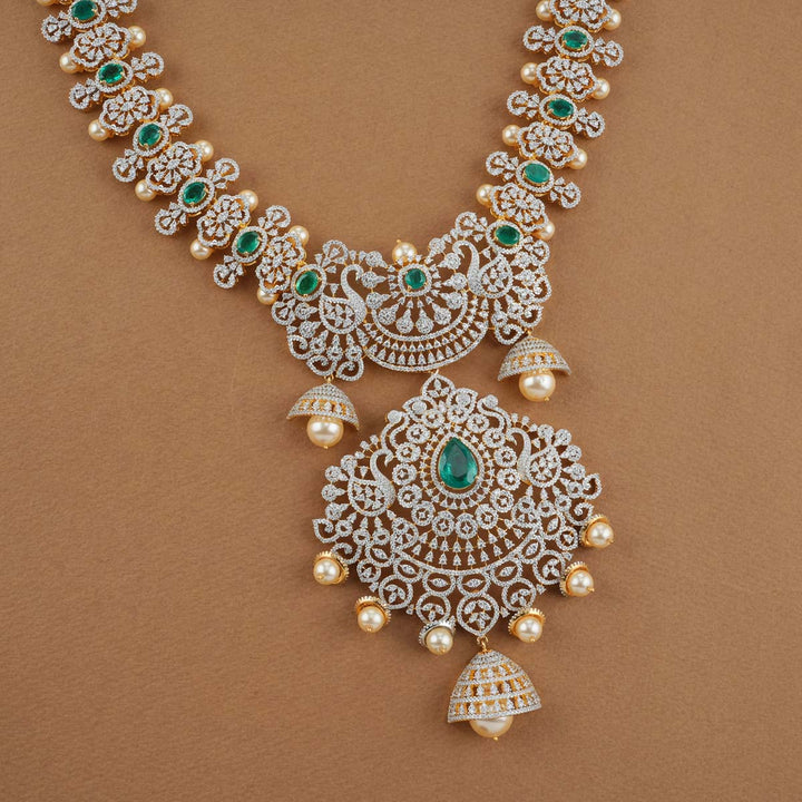 Oviyana Long Avikam Necklace