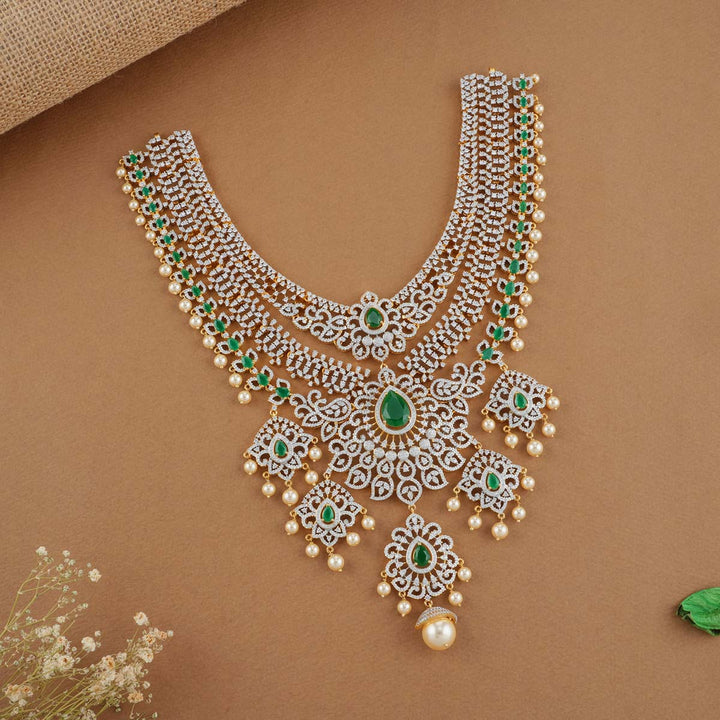 Delicate Bridal Avikam Necklace