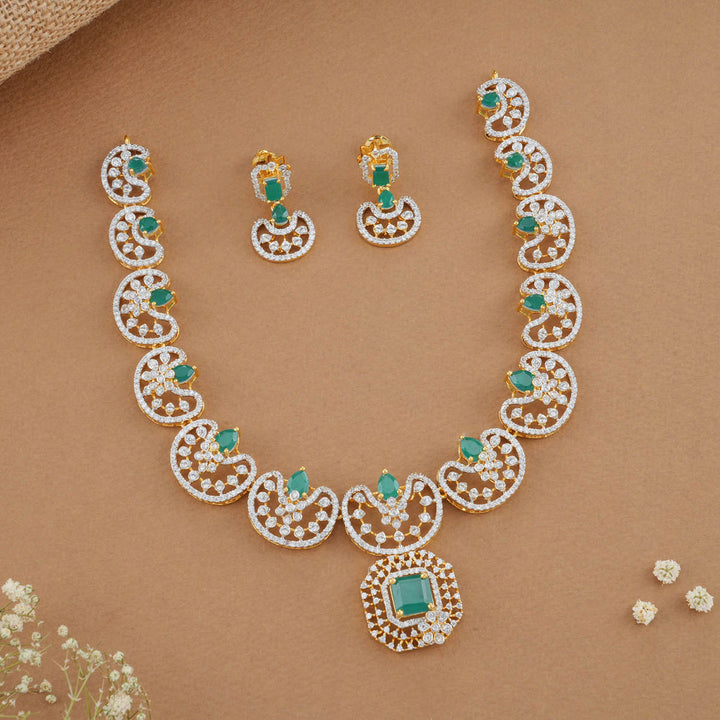 Cherisha Diamond Design Necklace Set