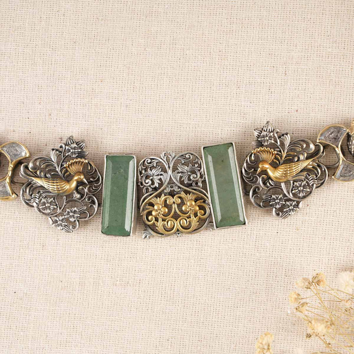 Yudhvan Oxidized Choker