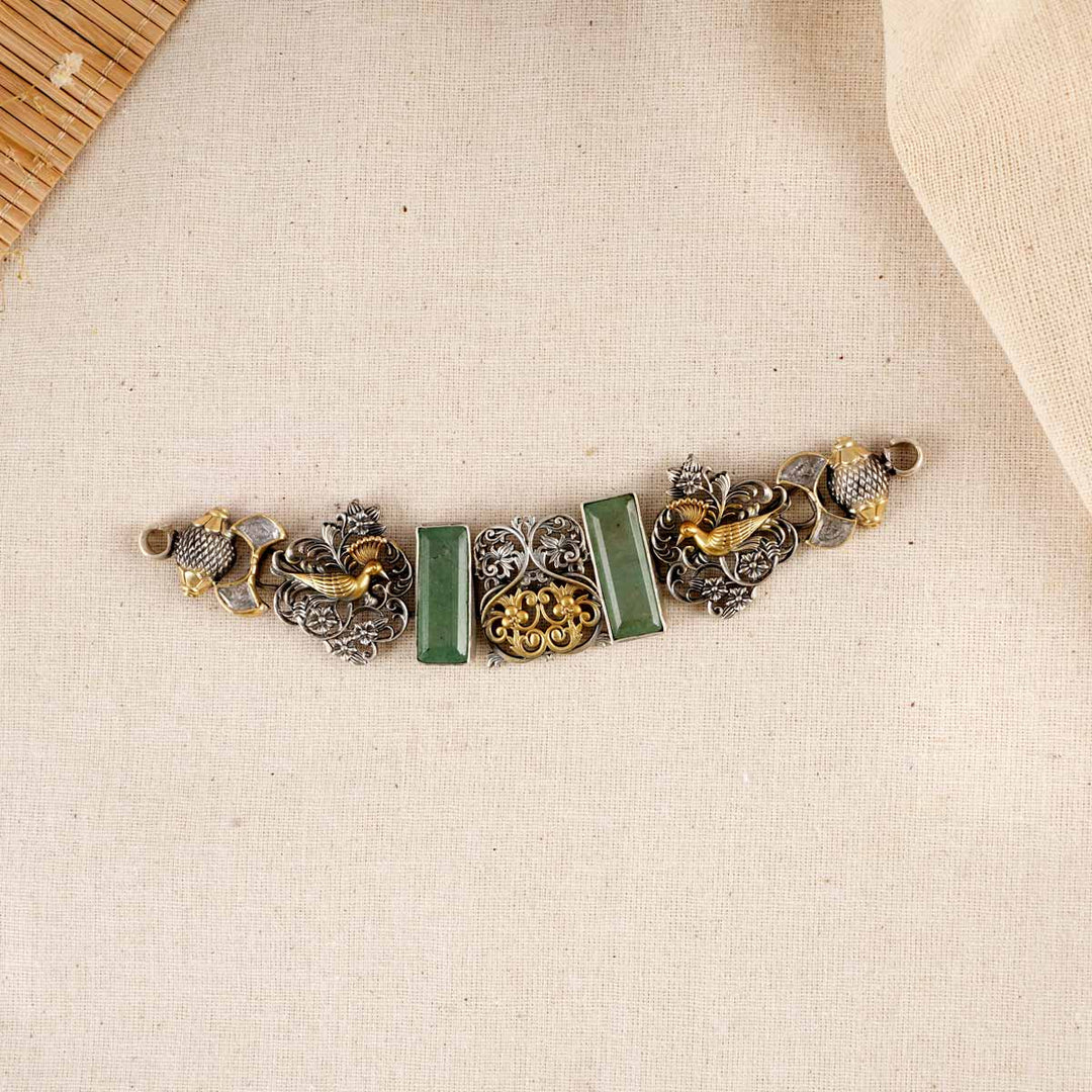 Yudhvan Oxidized Choker