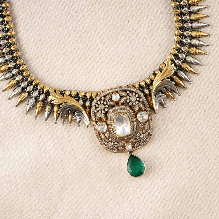 Avahati Oxidised Necklace