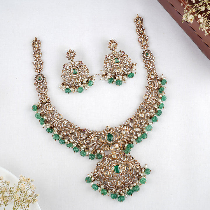 Baroque Victorian Short Necklace Set