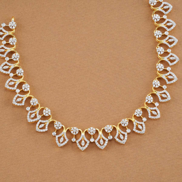 Swadhi Diamond Design Necklace Set