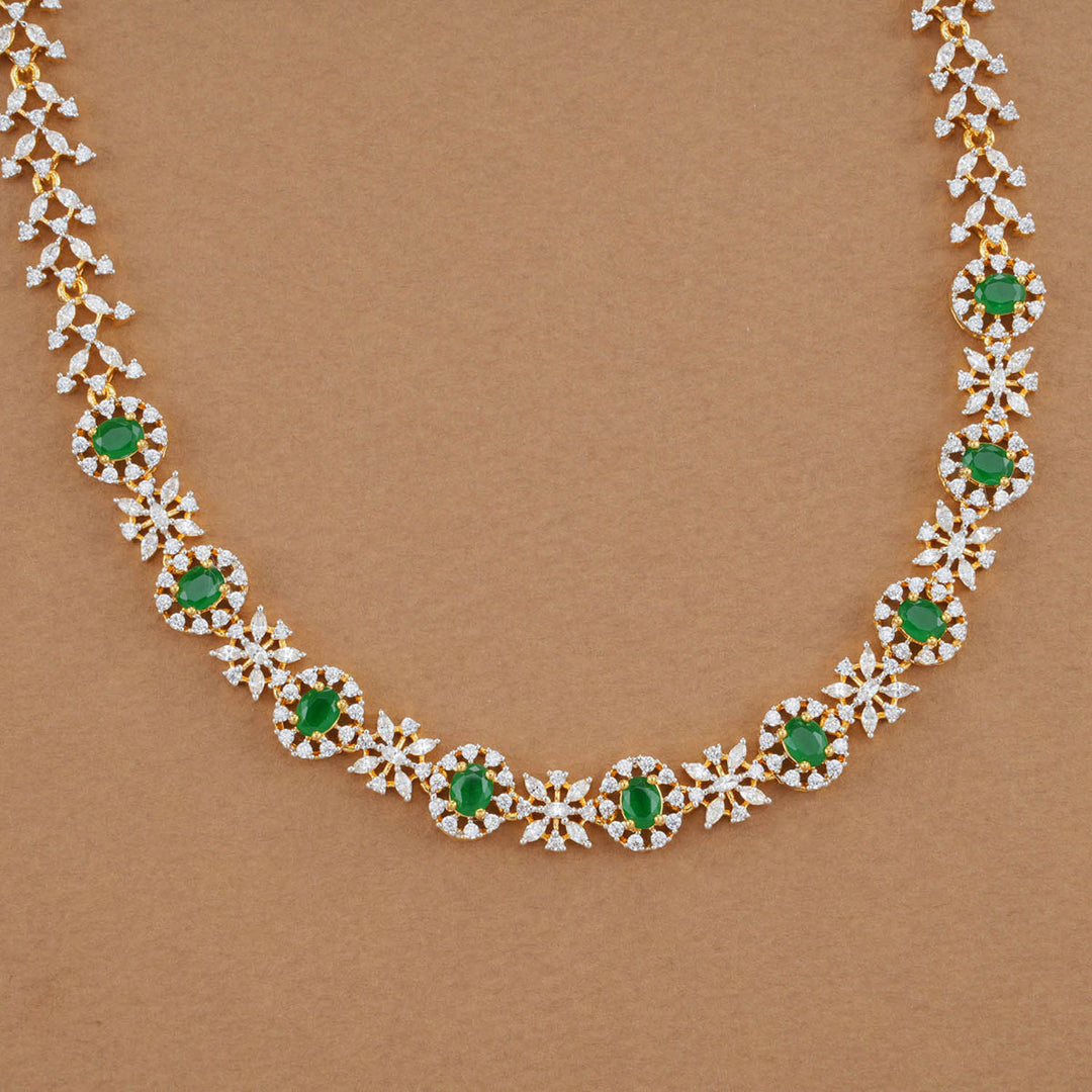 Avinish Diamond Like Necklace Set