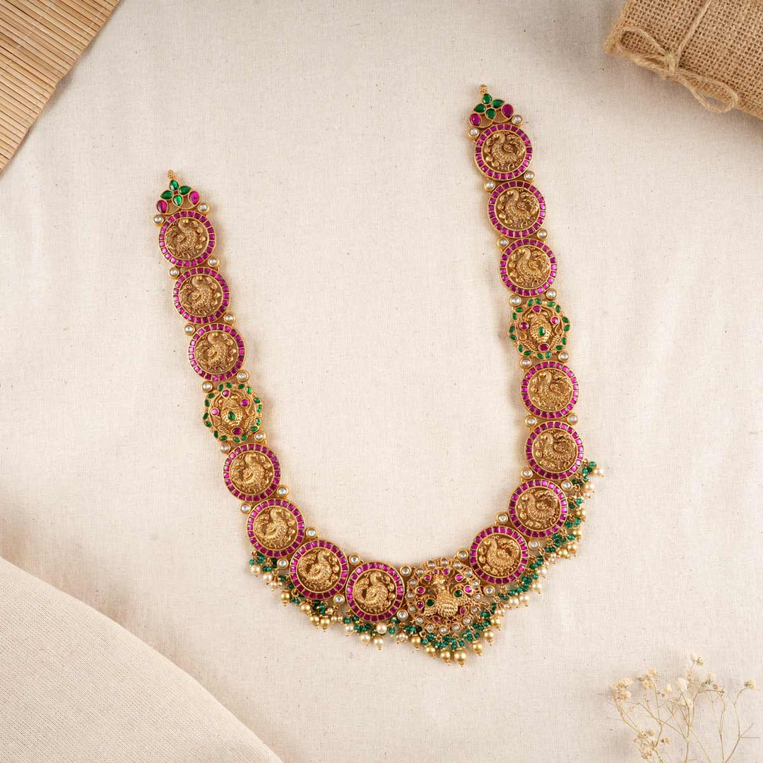 Pavonion Nagas Long Necklace