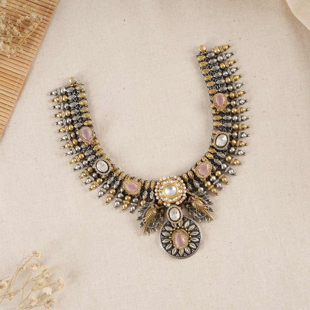 Dhivara Short Necklace Set