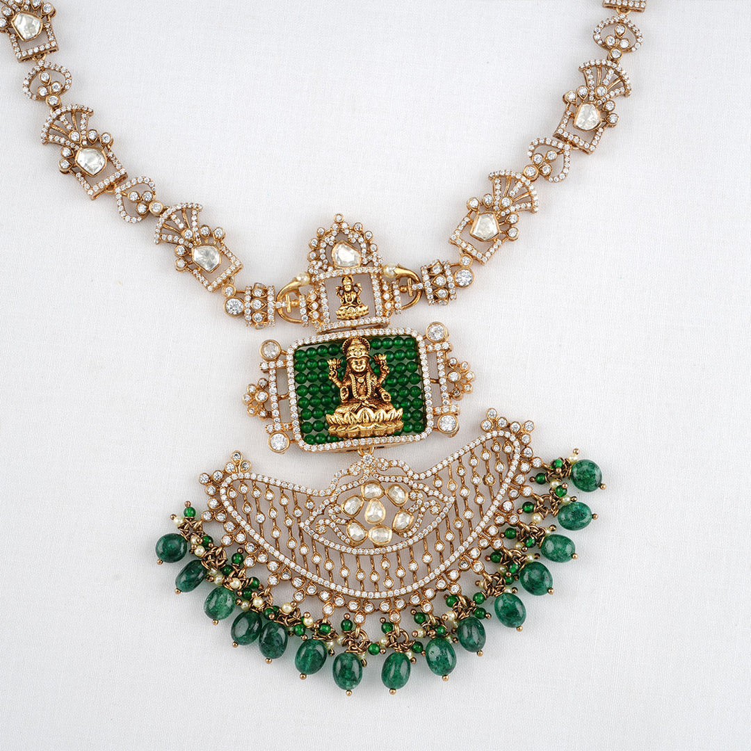 Malachite Victorian Necklace Set