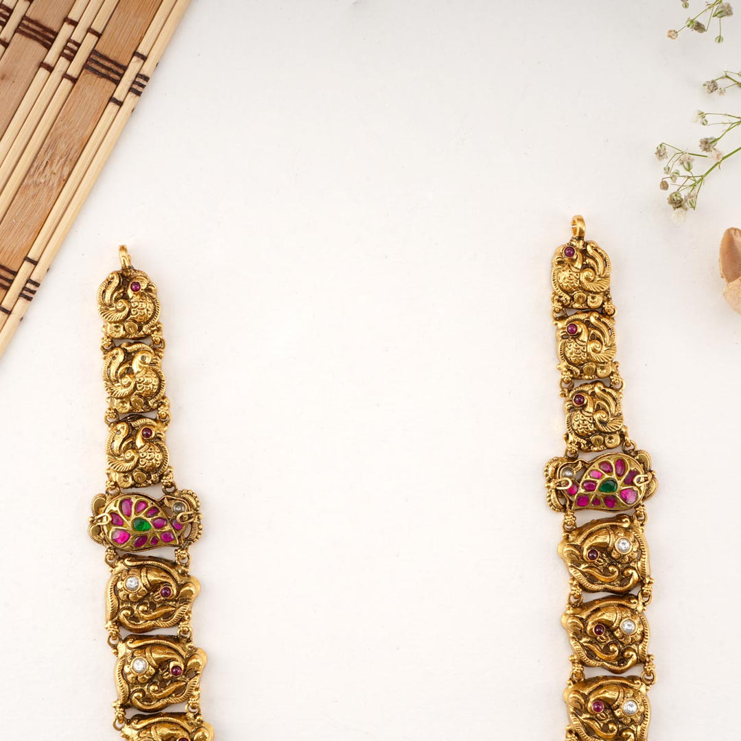 Aparaa Nagas Nakshi Necklace