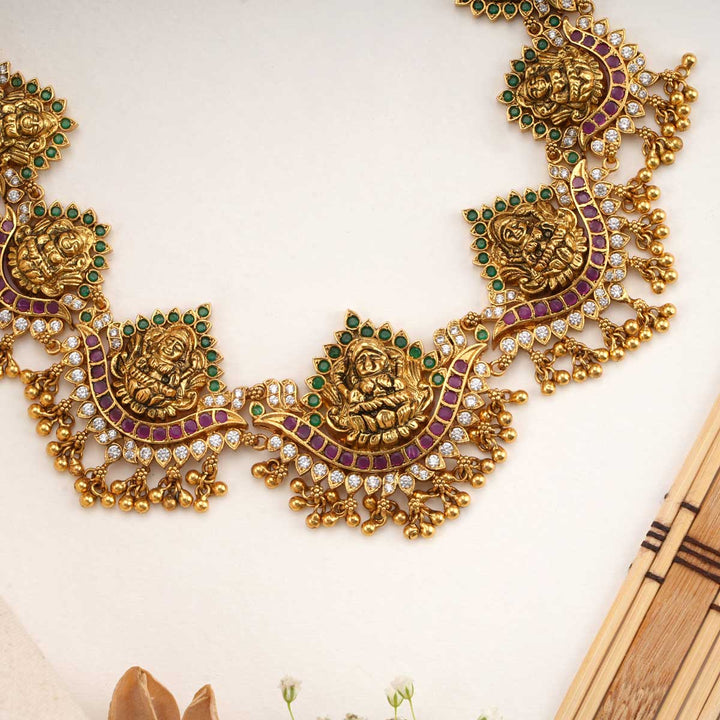 Lakshmi Devi Nagas Necklace