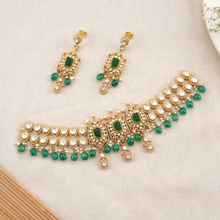 Samiya Kundan Choker Set