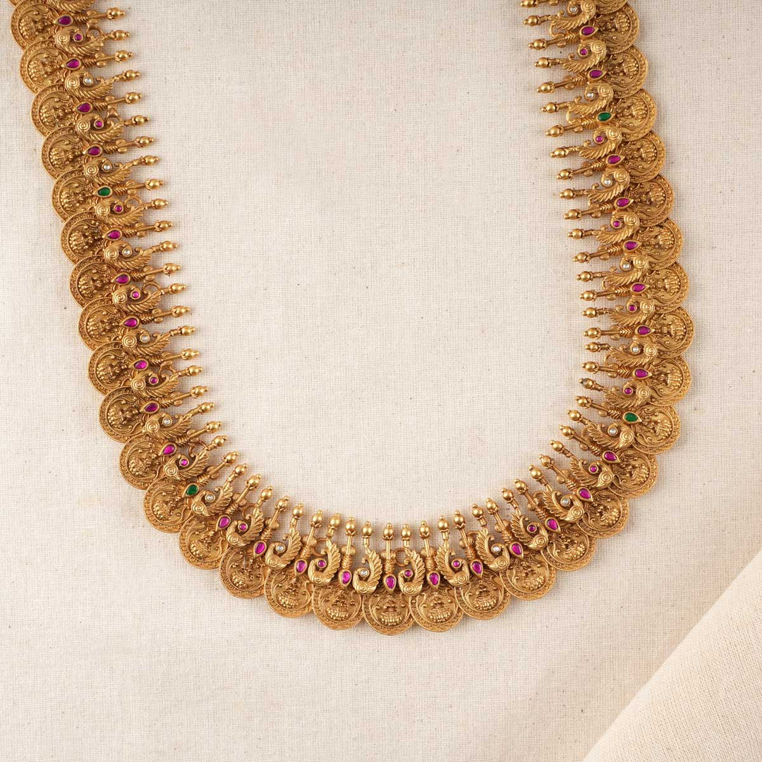 Elegance Grand Nagas Nakshi Necklace