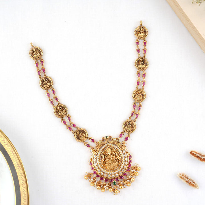 Nilaiya Nagas Nakshi Necklace