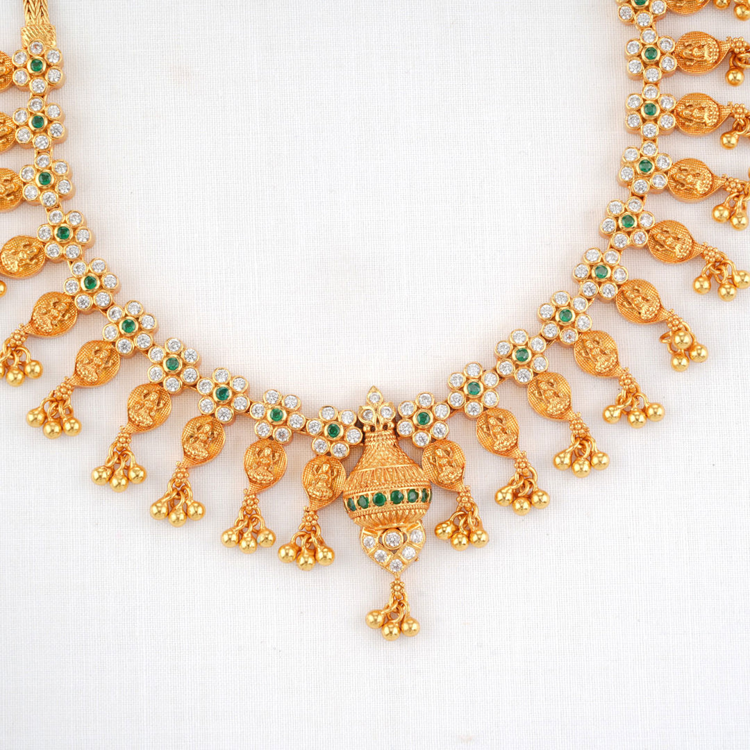 MIthuna Stone Short Necklace