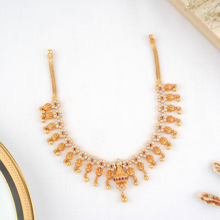 Yajira Stone Short Necklace