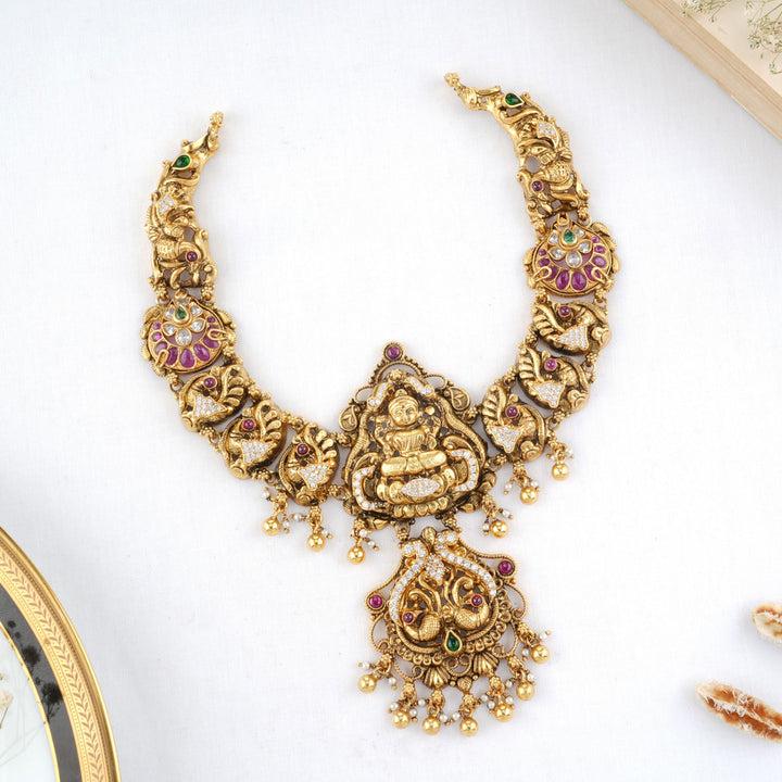 Janisa Nagas Nakshi Short Necklace