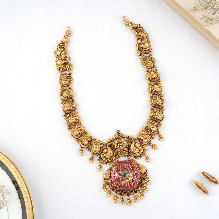 Lahika Nagas Nakshi Necklace