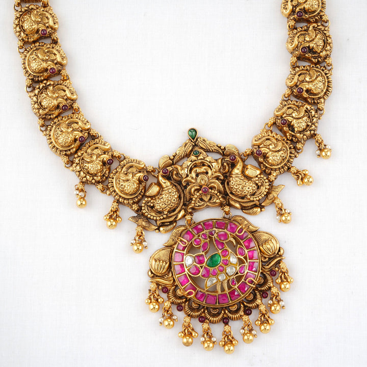 Lahika Nagas Nakshi Necklace