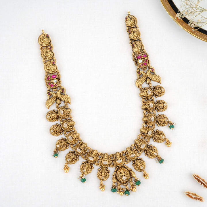 Paridha Nagas Nakshi Long Necklace