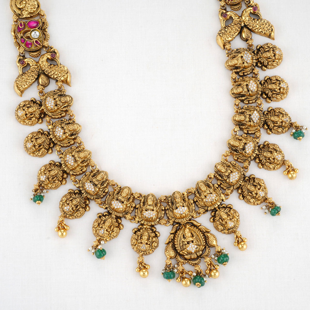 Paridha Nagas Nakshi Long Necklace