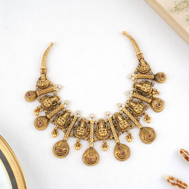 Alhina Nagas Short Necklace