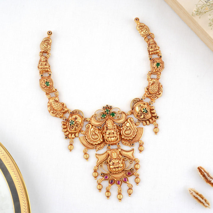 Charita Nagas Nakshi Short Necklace