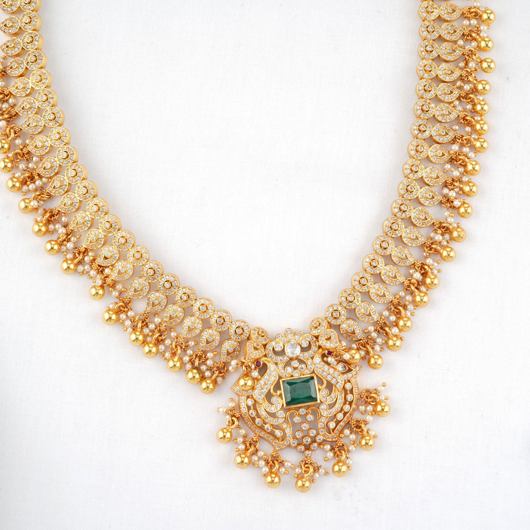 Varshina Stone Long Necklace