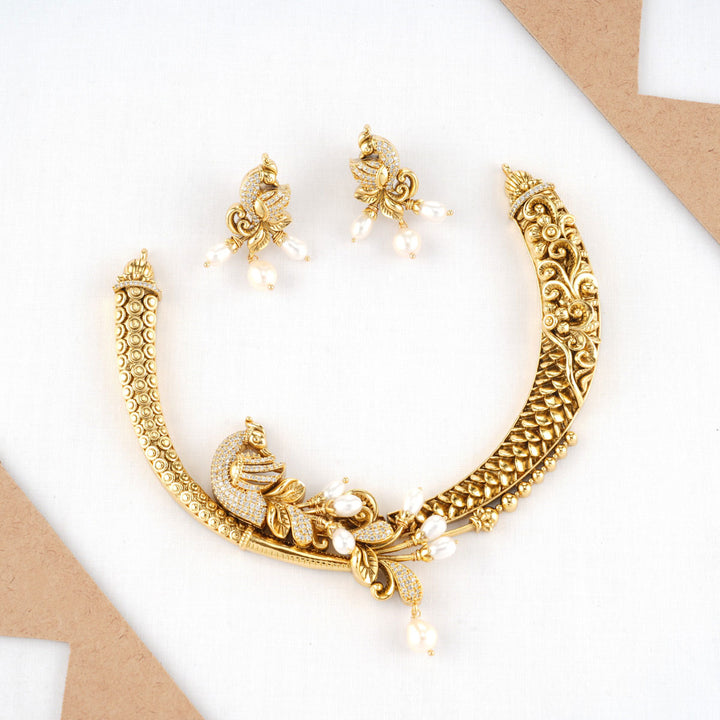 Beautious Mayura Necklace Set