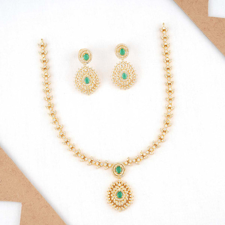 Nitra Stone Necklace Set