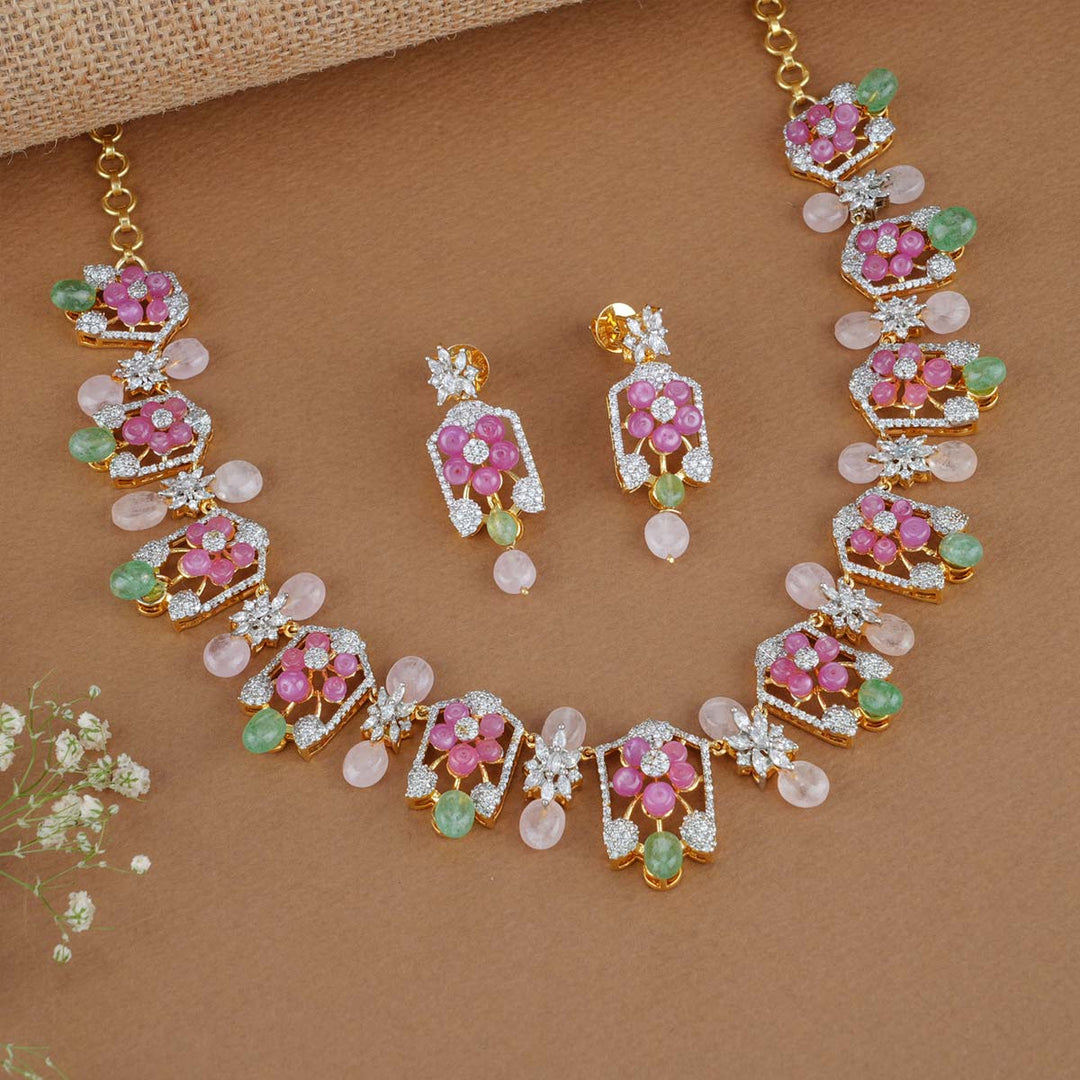 Sherina Avikam Short Necklace Set