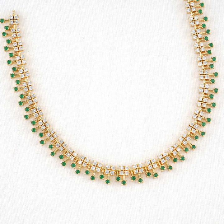 Nethra Stone Necklace Set